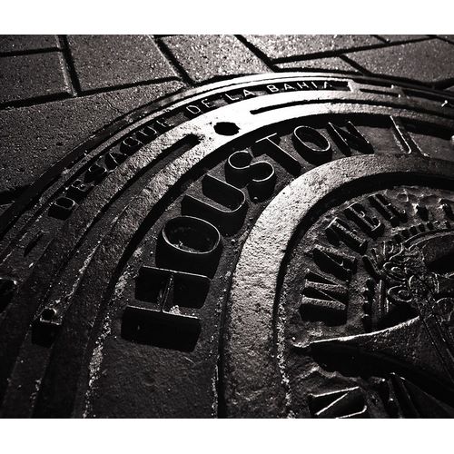 Houston-Texas manhole cover